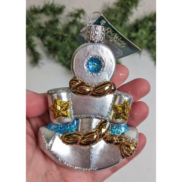 Nautical Anchor Retired Old World Christmas Ornament - Picture 2 of 4